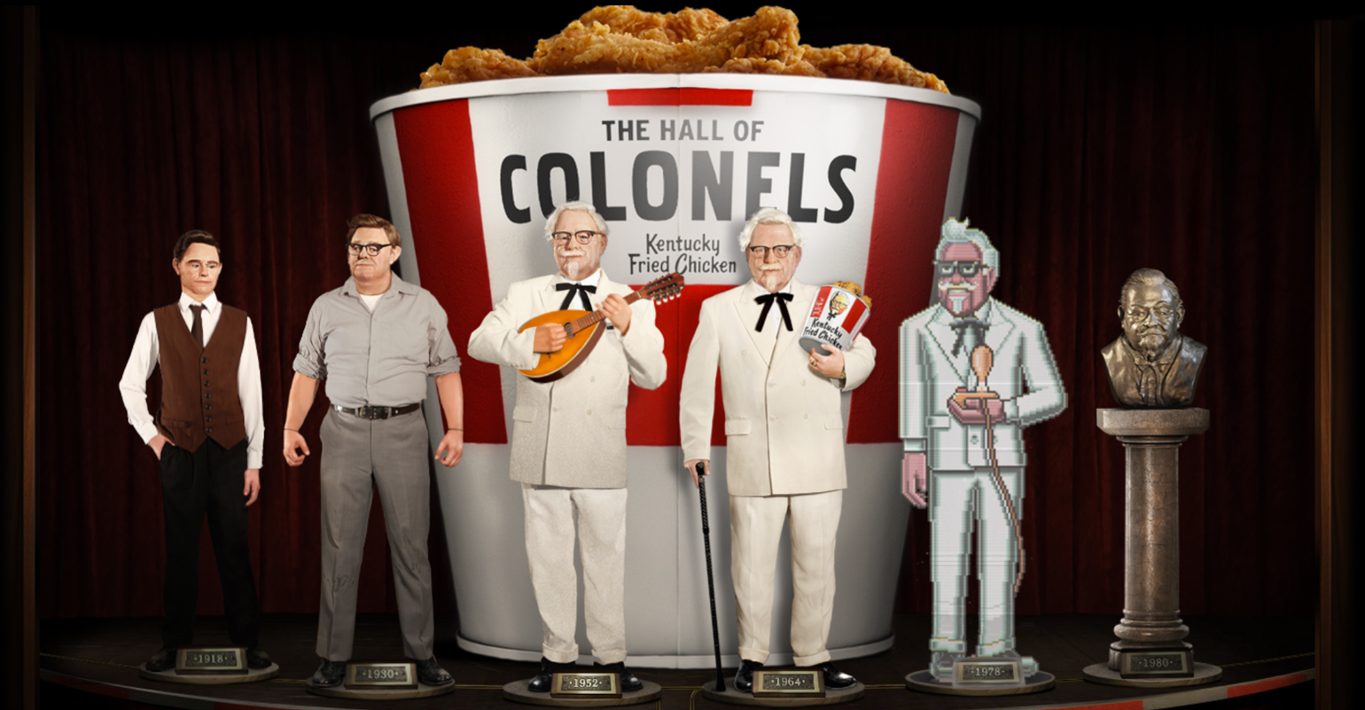 The re-colonelization of KFC