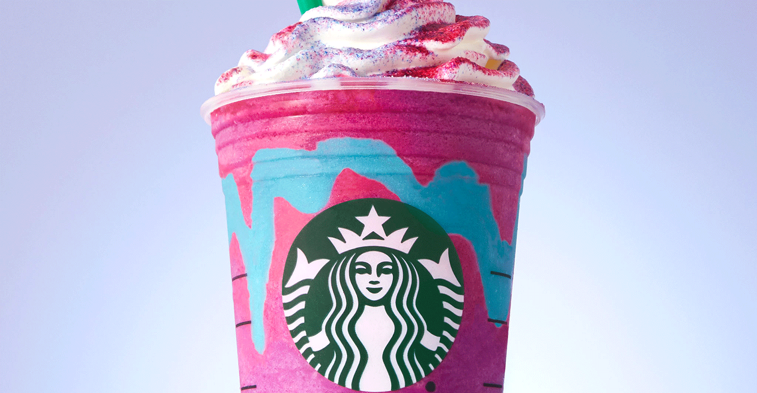 Starbucks targets social-media set with Unicorn Frappuccino