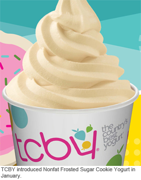 TCBY Frosted Sugar Cookie