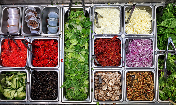 Piada ingredient line