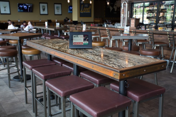 World of Beer tables