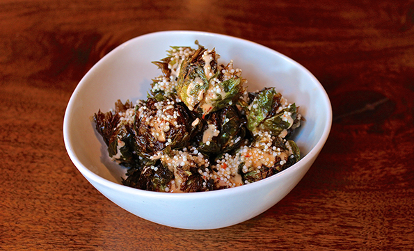Brussels sprouts dish