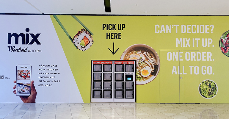 Kitchen United reinvents California shopping mall as food delivery hub