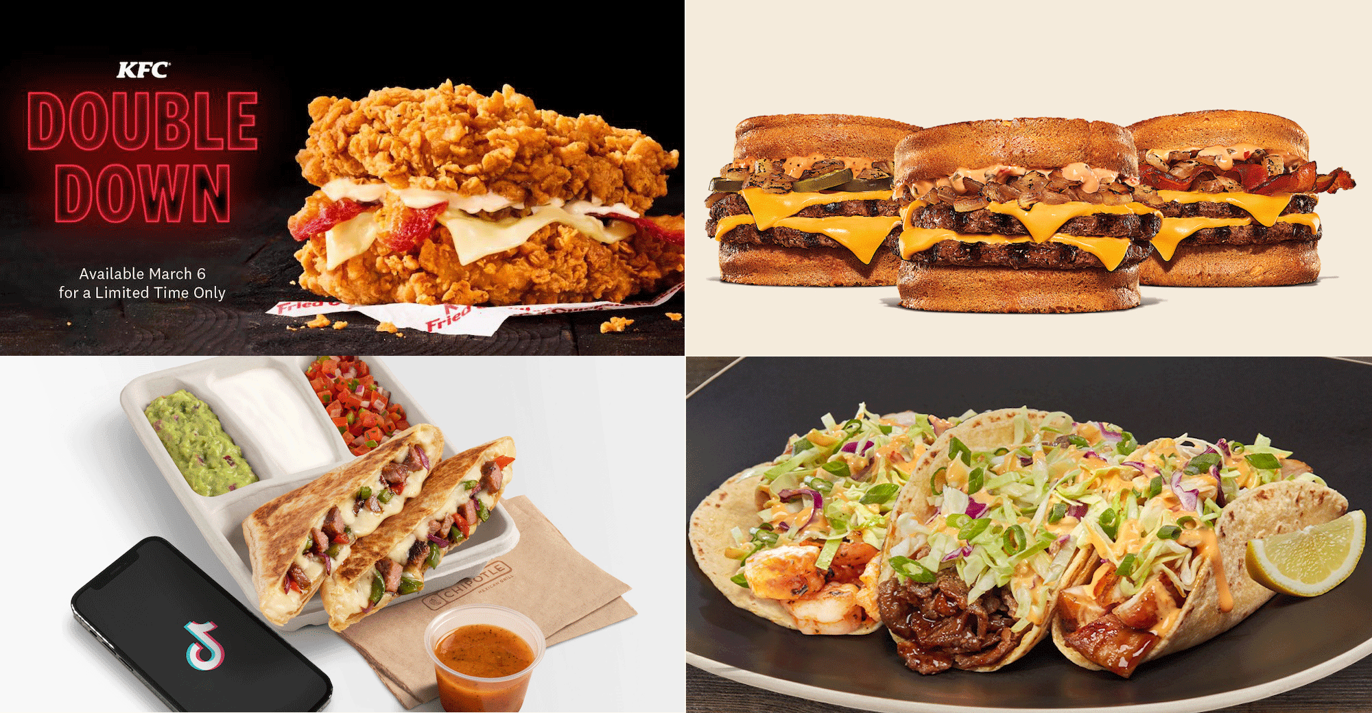 Menu Tracker: New items from Burger King, KFC, and Chipotle | Nation's  Restaurant News