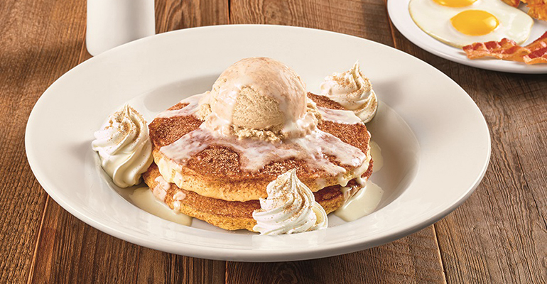 Denny's dulce de leche pancakes perfect for breakfast or late-night -  CultureMap Houston