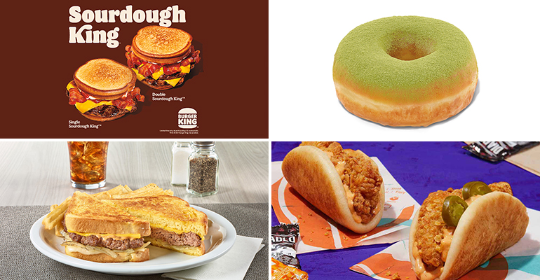 Menu Tracker New Items From Burger King Dunkin And Taco Bell Nation S Restaurant News