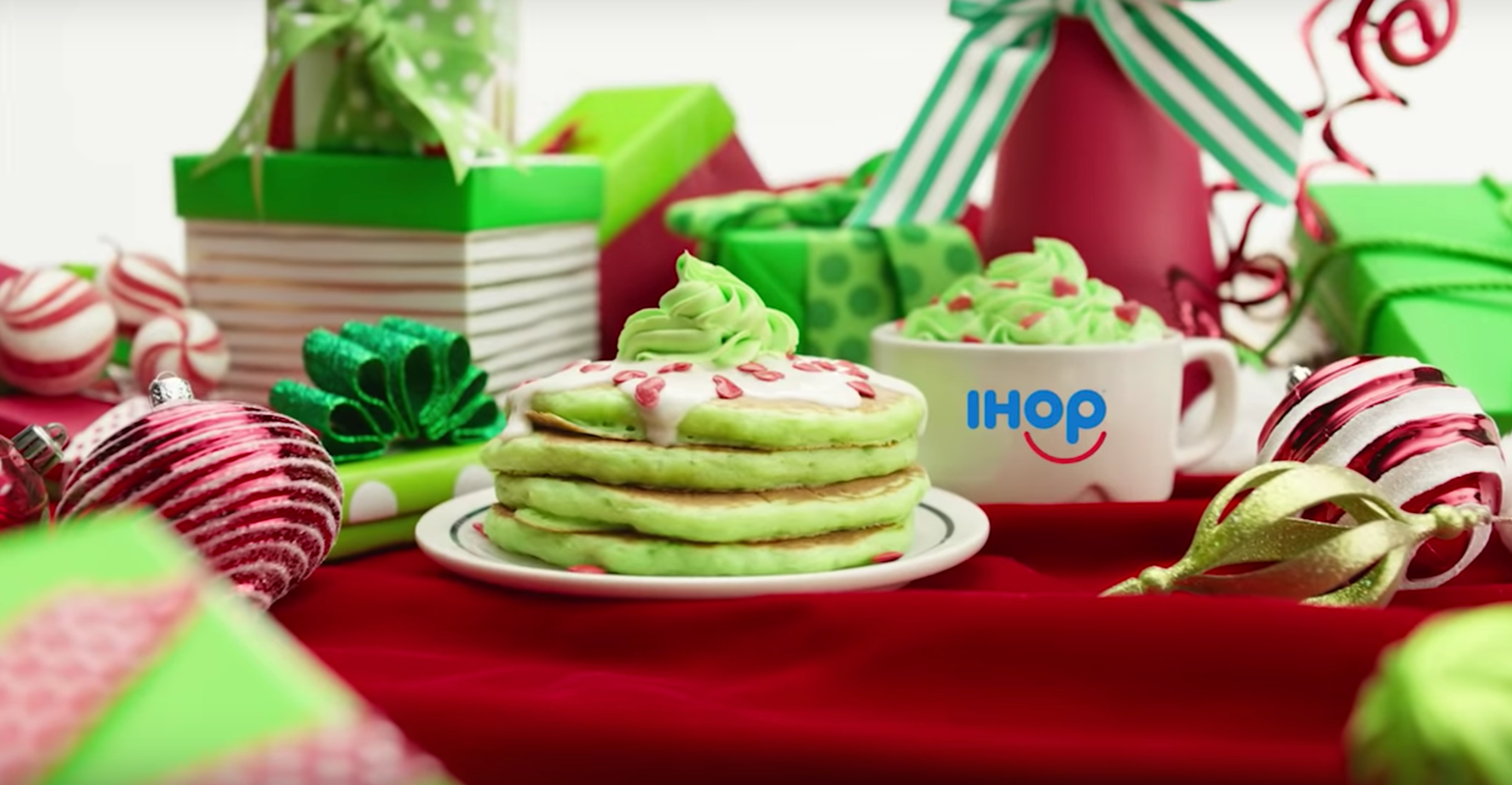 IHOP Introduces Grinch Menu For the Holiday Season