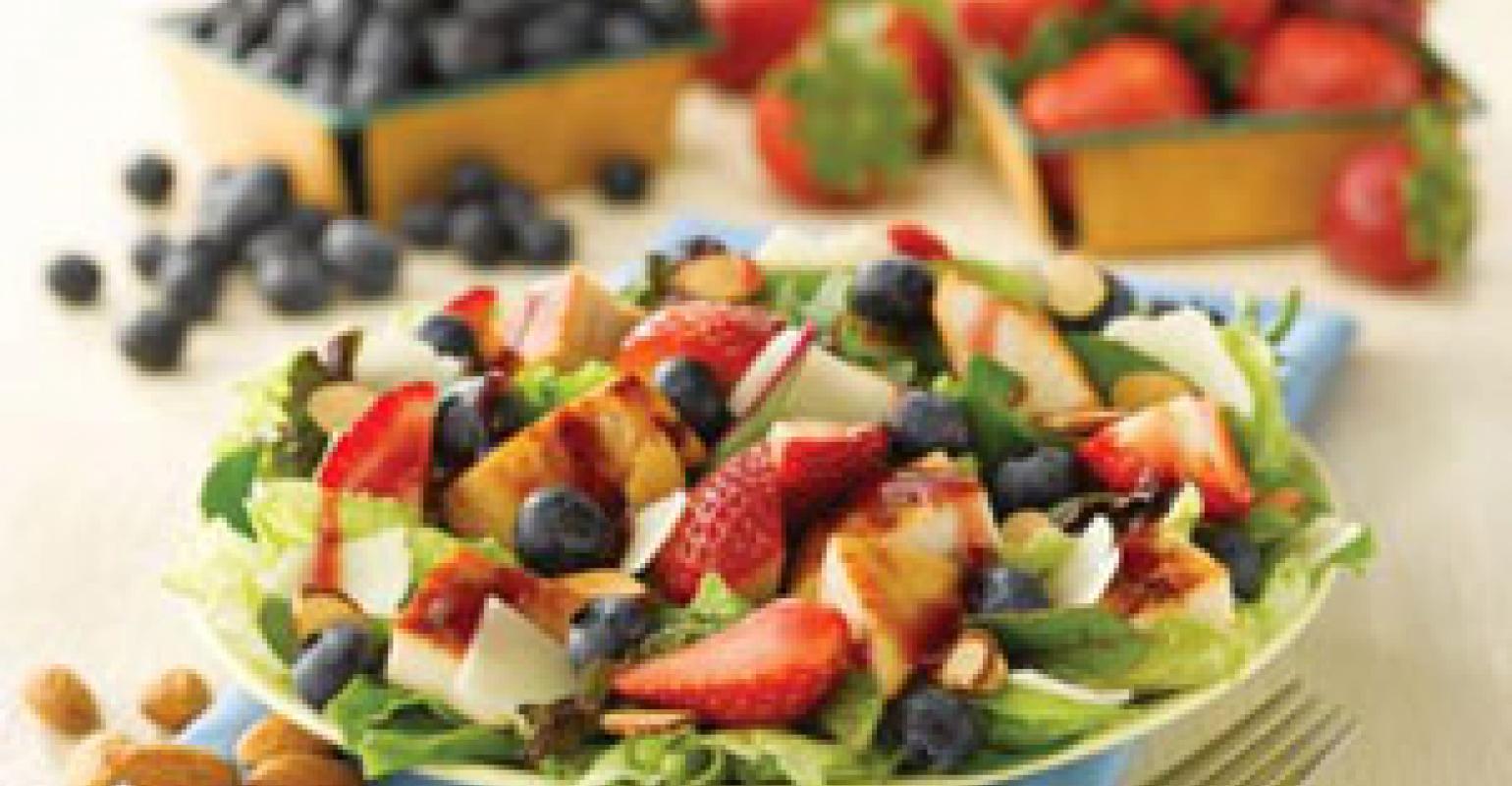 Wendy’s debuts berrytopped salad for summer Nation's Restaurant News