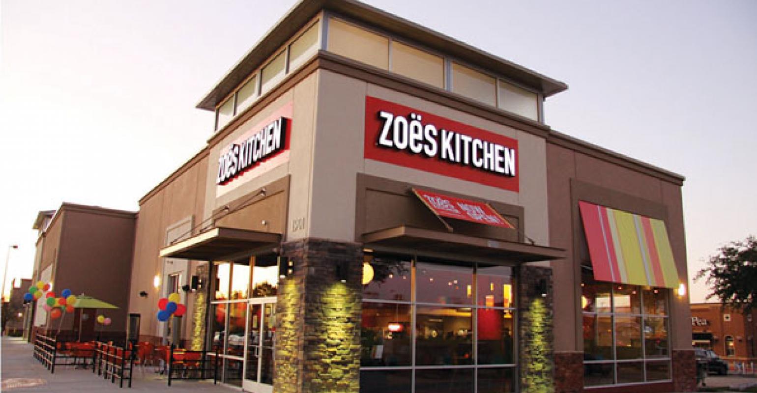 Catering Helps Boost Zoe S Kitchen Top