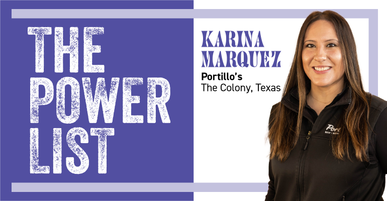 Nation's Restaurant News 2023 Power List Karina Marquez Portillo's