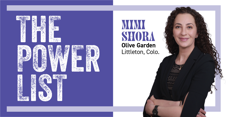 Nation's Restaurant News 2023 Power List Mimi Shora Olive Garden