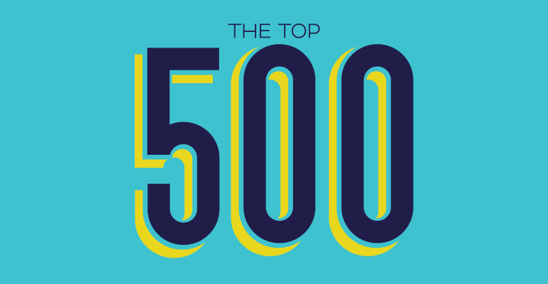 Top 500 restaurants logo 2023