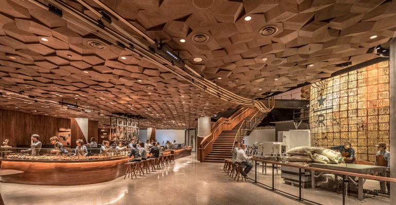 First look at Starbucks’ Reserve Roastery in Shanghai
