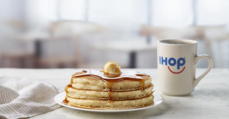 3-stack of Buttermilk Pancakes from IHOP