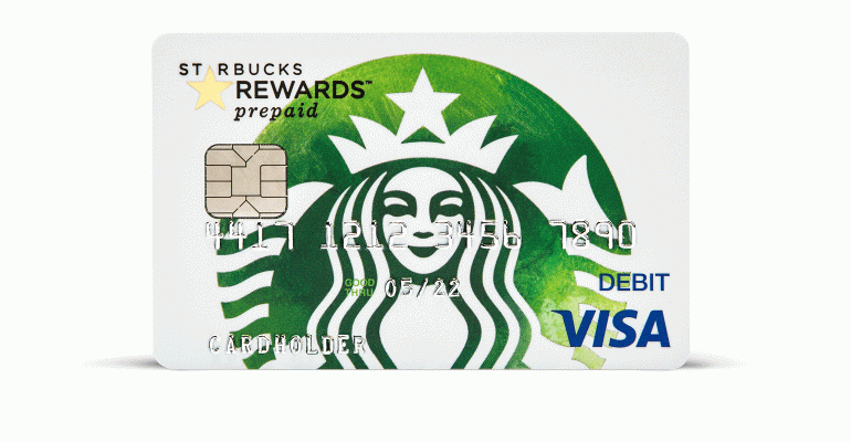 Starbucks adds Chase prepaid Visa to cashless payment options