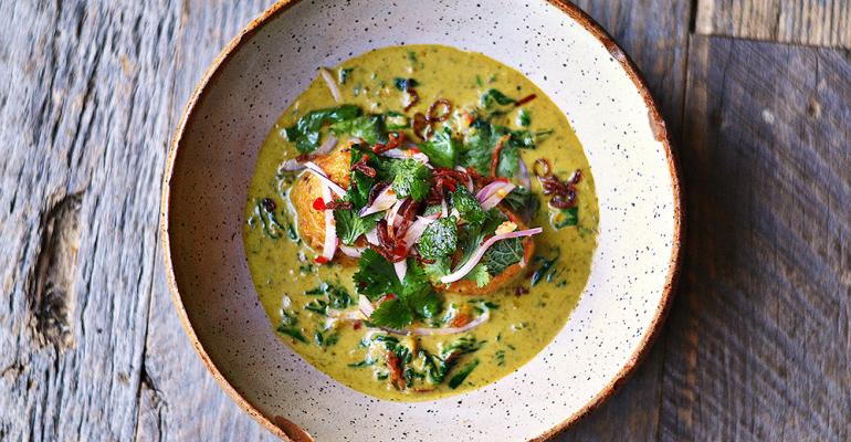 12 soup dishes appearing on menus