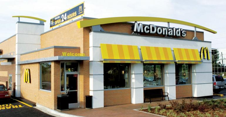 McDonald's storefront