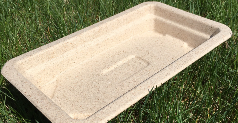 Compostable to-go container