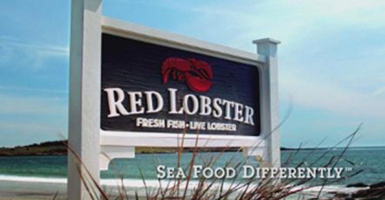 Red Lobster sign