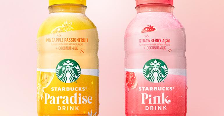 Starbucks Pink Drink & Paradise Drink.jpg