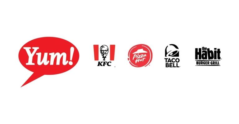 Yum Brands restaurants logos