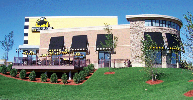 Buffalo Wild Wings storefront