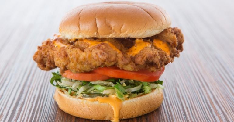 The Golden Chicken Sandwich at The Habit Burger Grill
