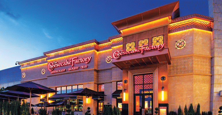 Cheesecake Factory exterior