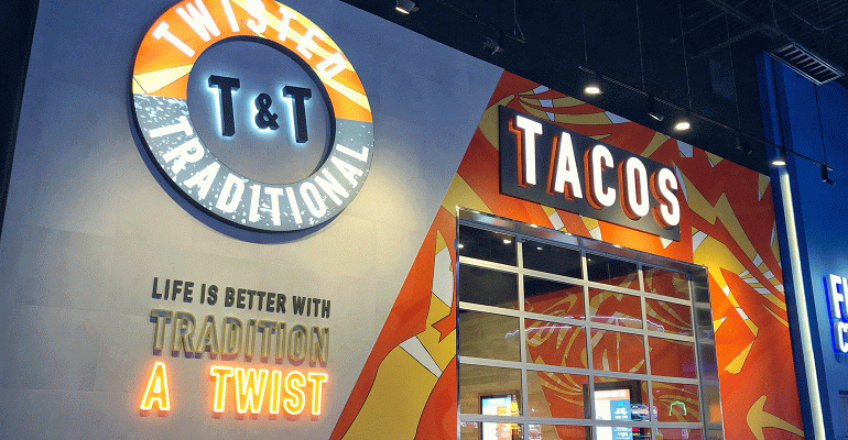 Dave & Buster’s opens fast-casual taco outlet