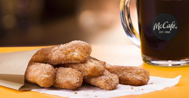 McDonald’s adds Donut Sticks to breakfast menu
