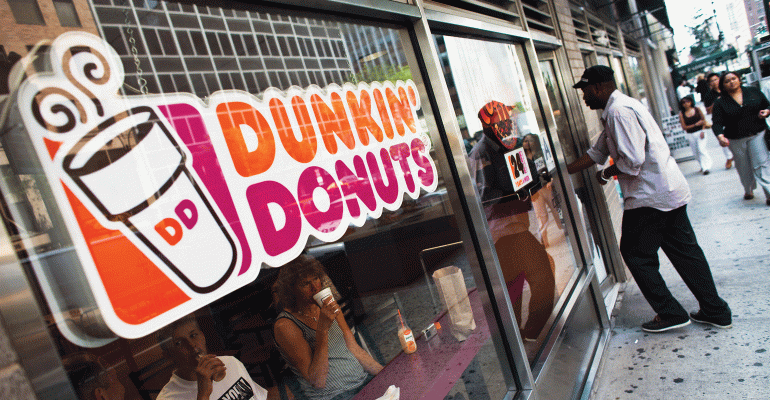 Dunkin’ Donuts blames “choppy” performance on weather, menu changes