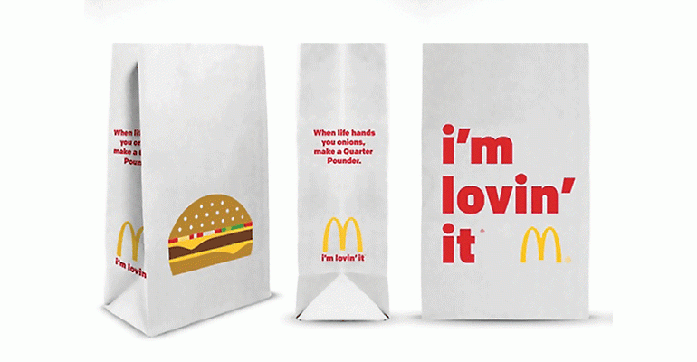 McDonald’s expands goals on sustainable packaging
