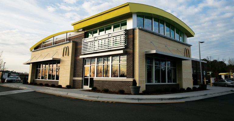 McDonald's storefront