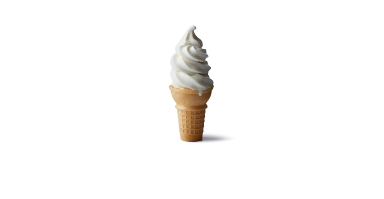 McDonald's vanilla cone