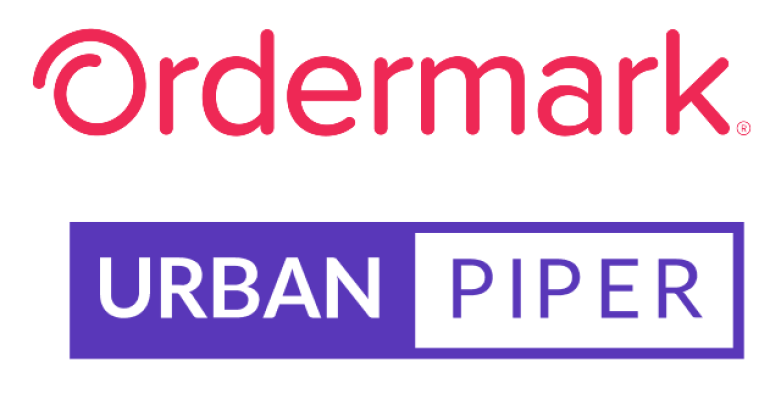 Ordermark and UrbanPiper logos
