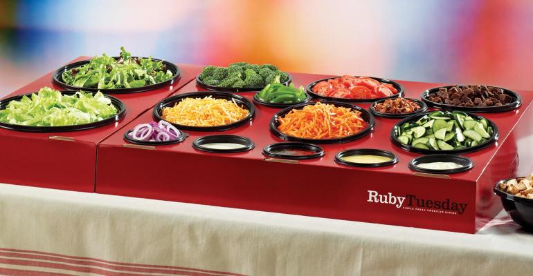 Ruby Tuesday salad bar