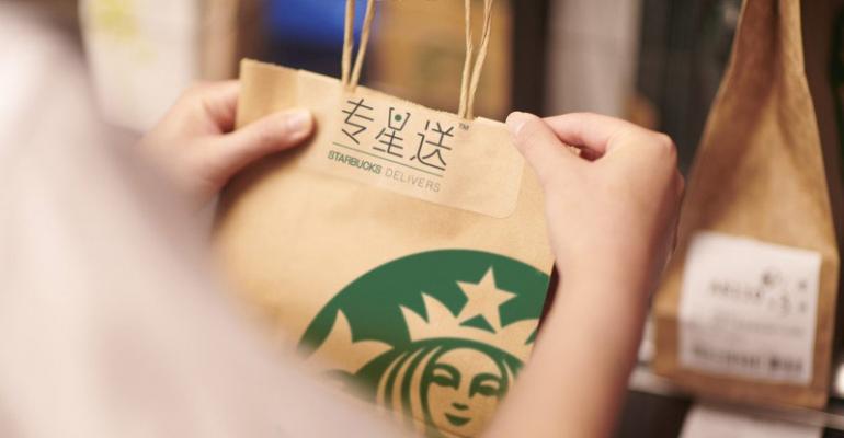 Starbucks expands delivery in China to 1,100 stores