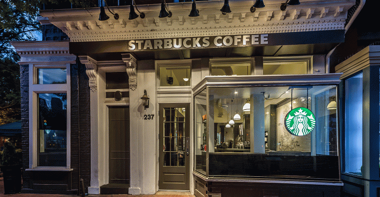 Starbucks exterior