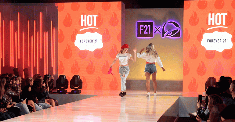 Taco Bell, Forever 21 launch joint fashion line