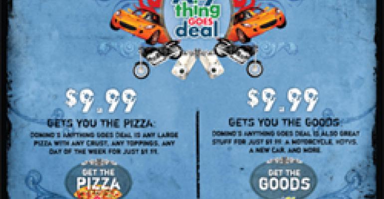 Domino’s, Bob Evans sold on using eBay promotions