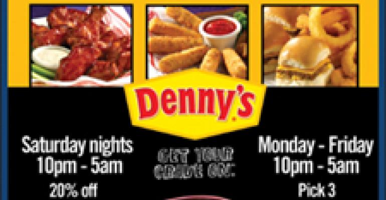 Denny’s joins late-night battle for young diners, targets college crowd
