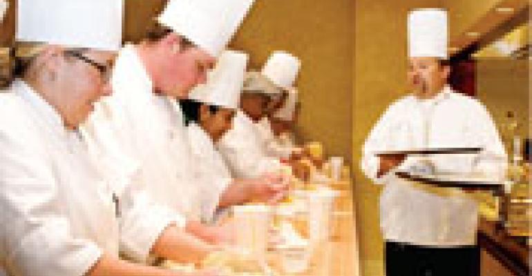 More chefs begin culinary careers as apprentices