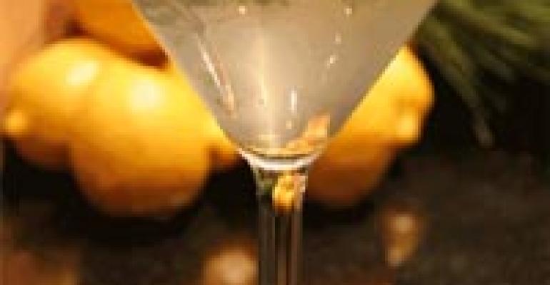 NRN Featured Cocktail: The Lemon Drop Thyme Mortini
