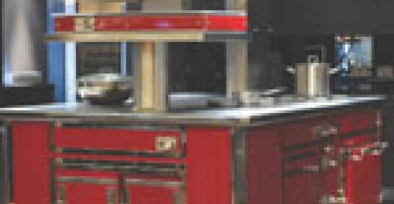 Custom cooking suite offers interactivity for guests