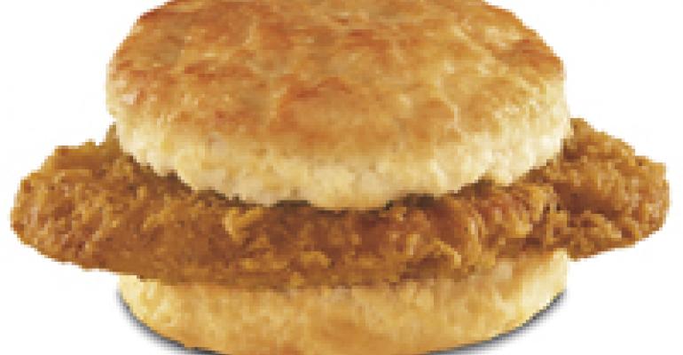 Hardee&#039;s proclaims chicken biscuit&#039;s superiority