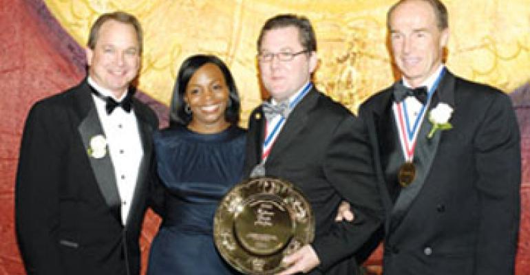 Chicago’s own Charlie Trotter honored with IFMA Gold Plate during NRA show