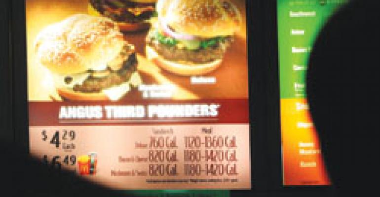 Mixed messages on NYC menu-labeling law