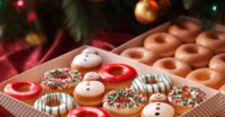 Krispy Kreme gifts buyers free doughnuts