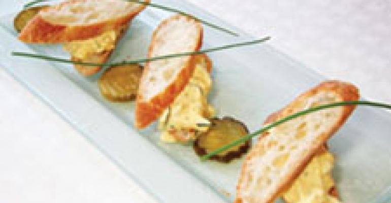 Dish of the Week: Pickled-pepper Deviled Egg Sandwich