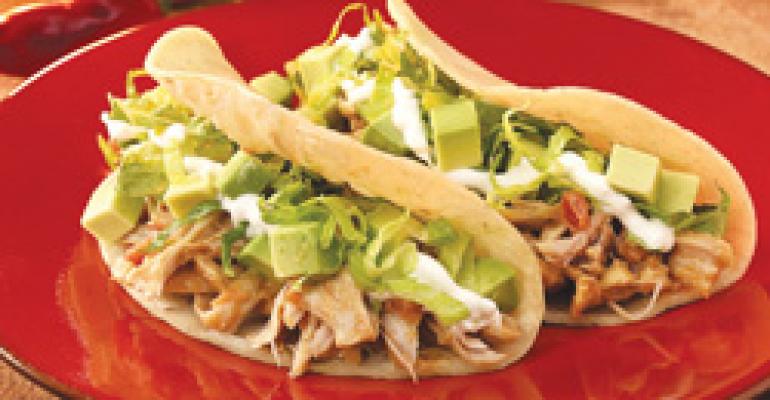 Dish of the Week: Smoky peanut butter-braised chicken taco